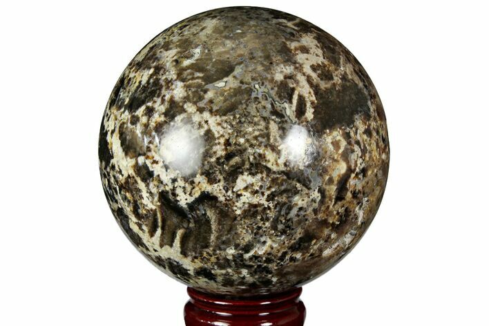Black Opal Sphere - Madagascar #169557